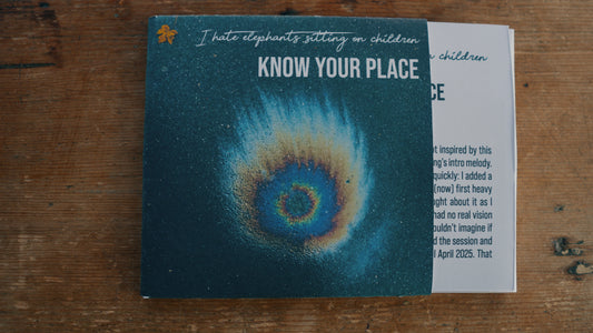 Know Your Place CD (Bonus Content, 4 Tracks + Booklet)