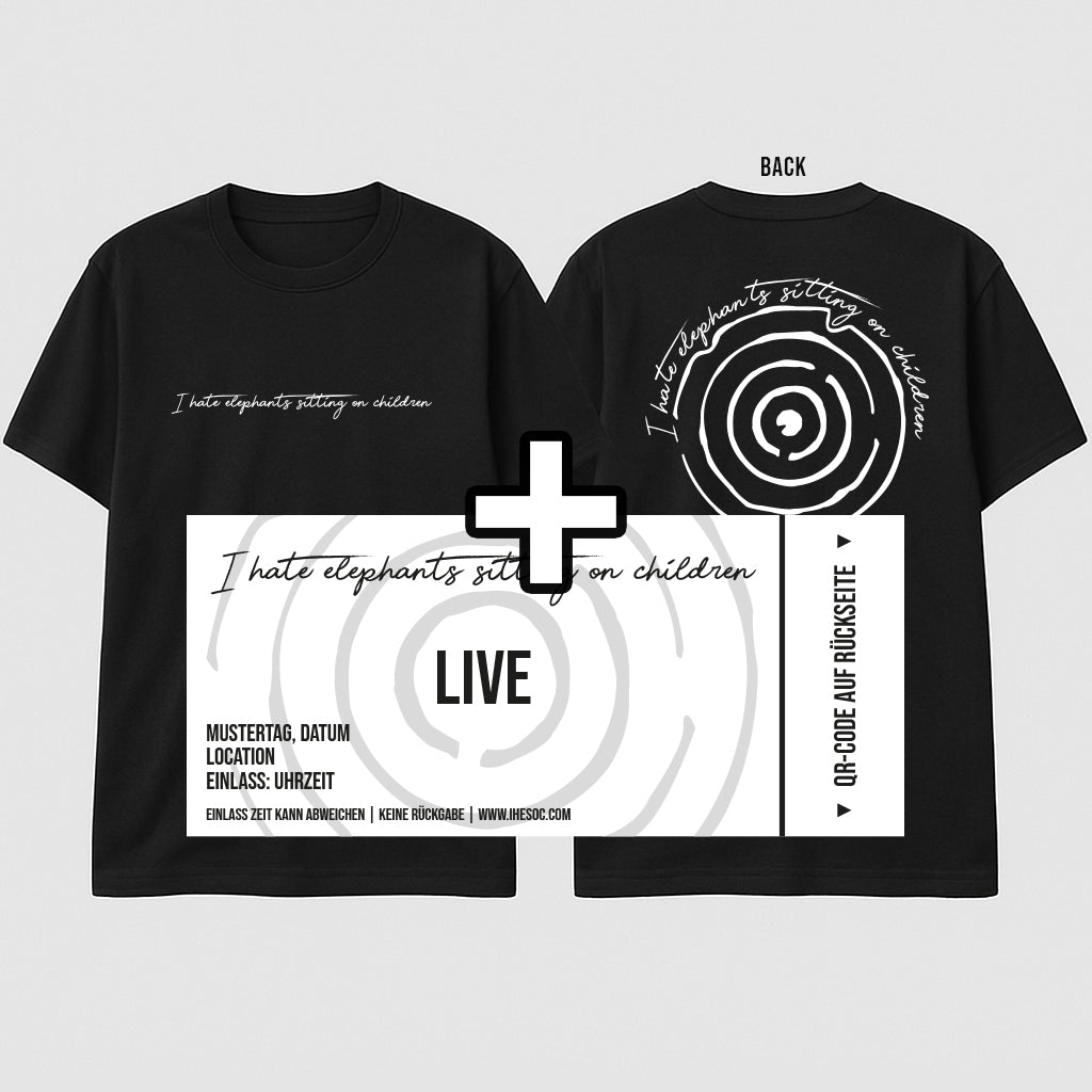 Bundle: T-Shirt + Ticket (München, 10.10.2026)